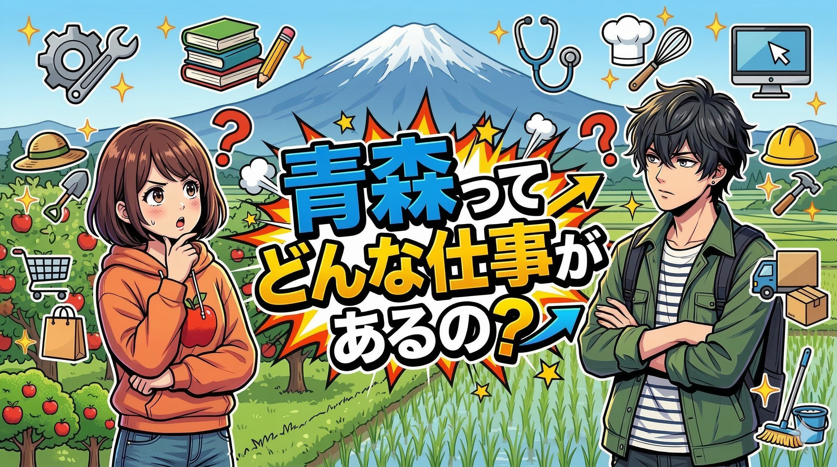 青森の求人はどんな仕事が多い？職種データから見てみた